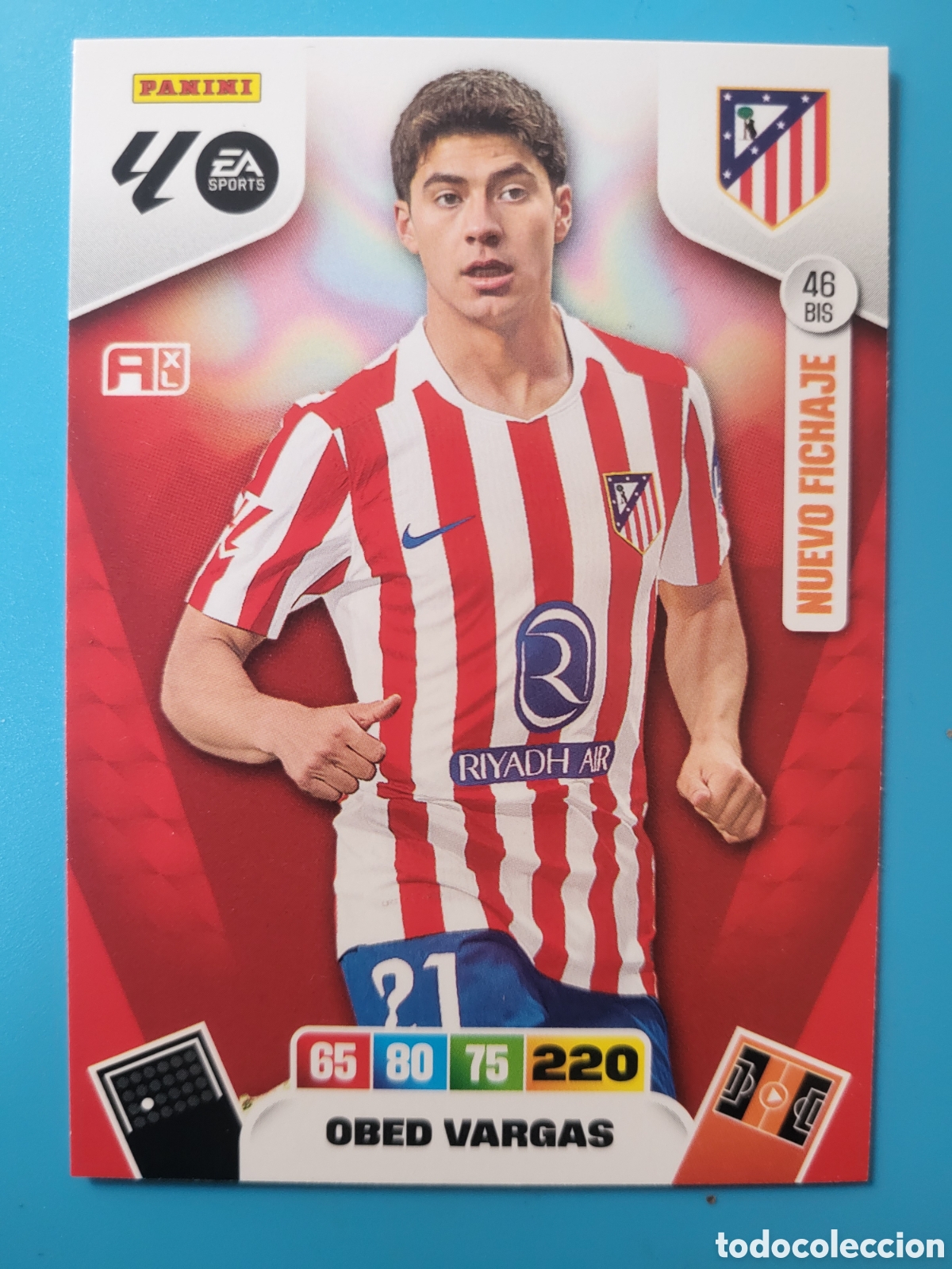 Figurine Collezionabili: 46 BIS Obed Vargas Nuevo Fichaje / Adrenalyn XL 2025