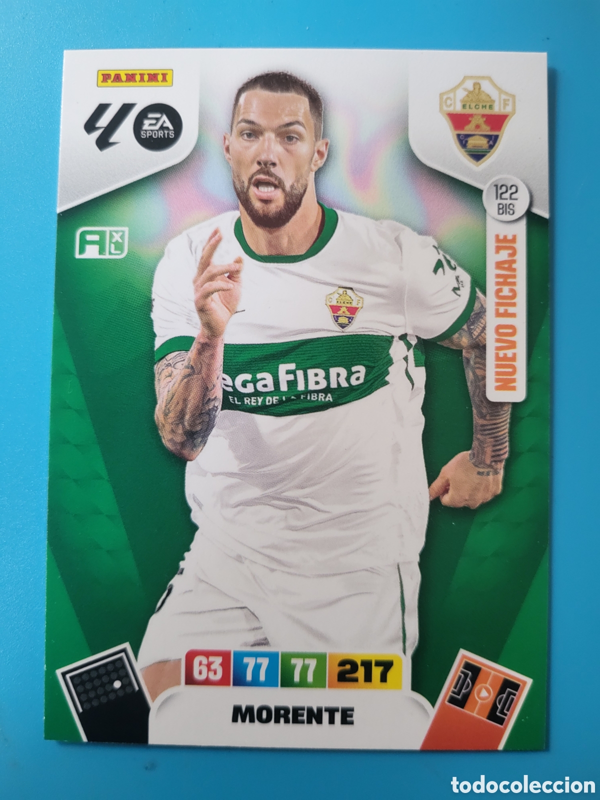 Trading Cards: 122 BIS Morente Nuevo Fichaje / Adrenalyn XL 2025