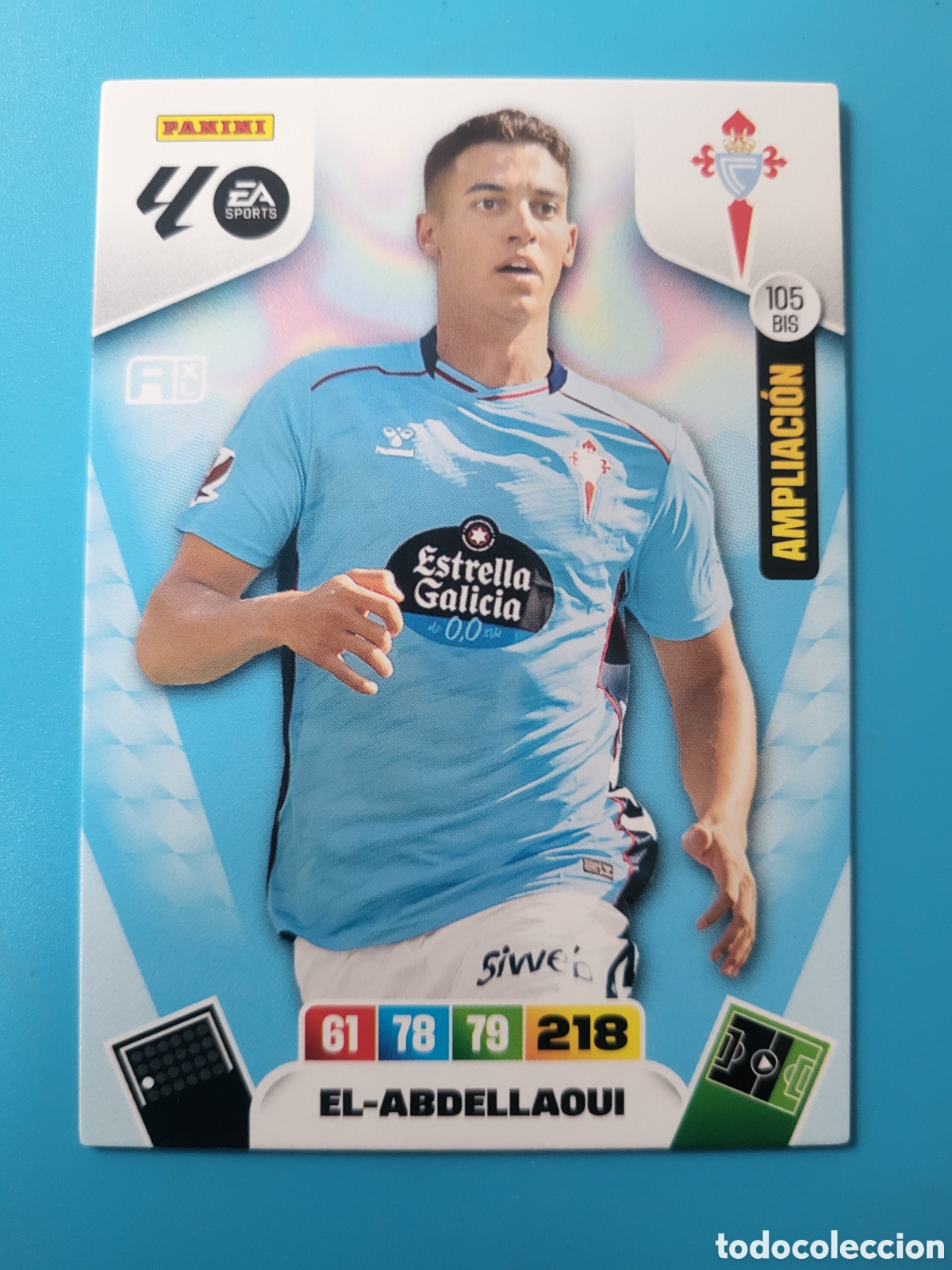 Trading Cards: 105 BIS El-Abdellaoui Ampliaci&oacute;n [MO] / Adrenalyn XL 2025