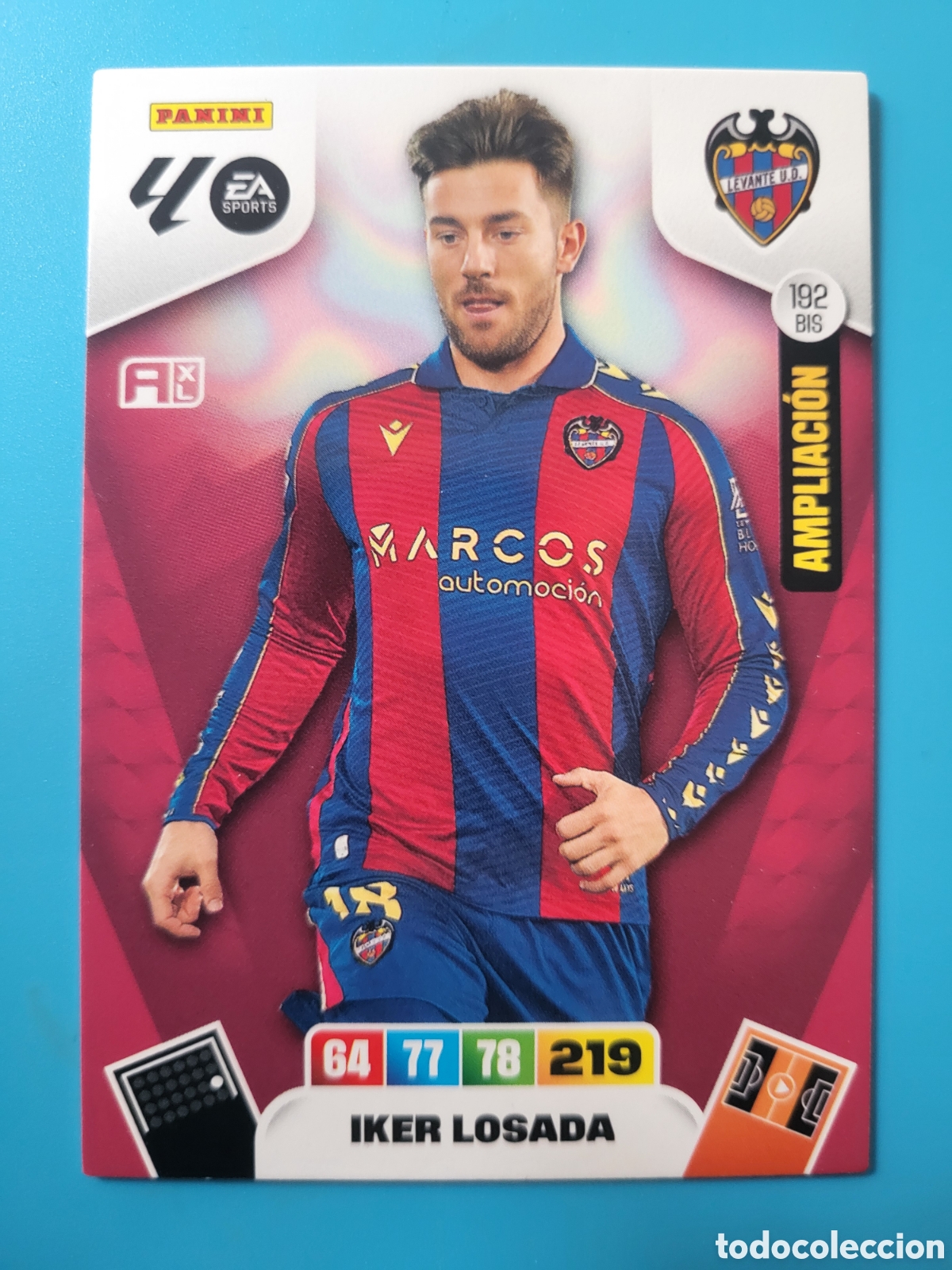 Trading Cards: 192 BIS Iker Losada Ampliaci&oacute;n [MO] / Adrenalyn XL 2025
