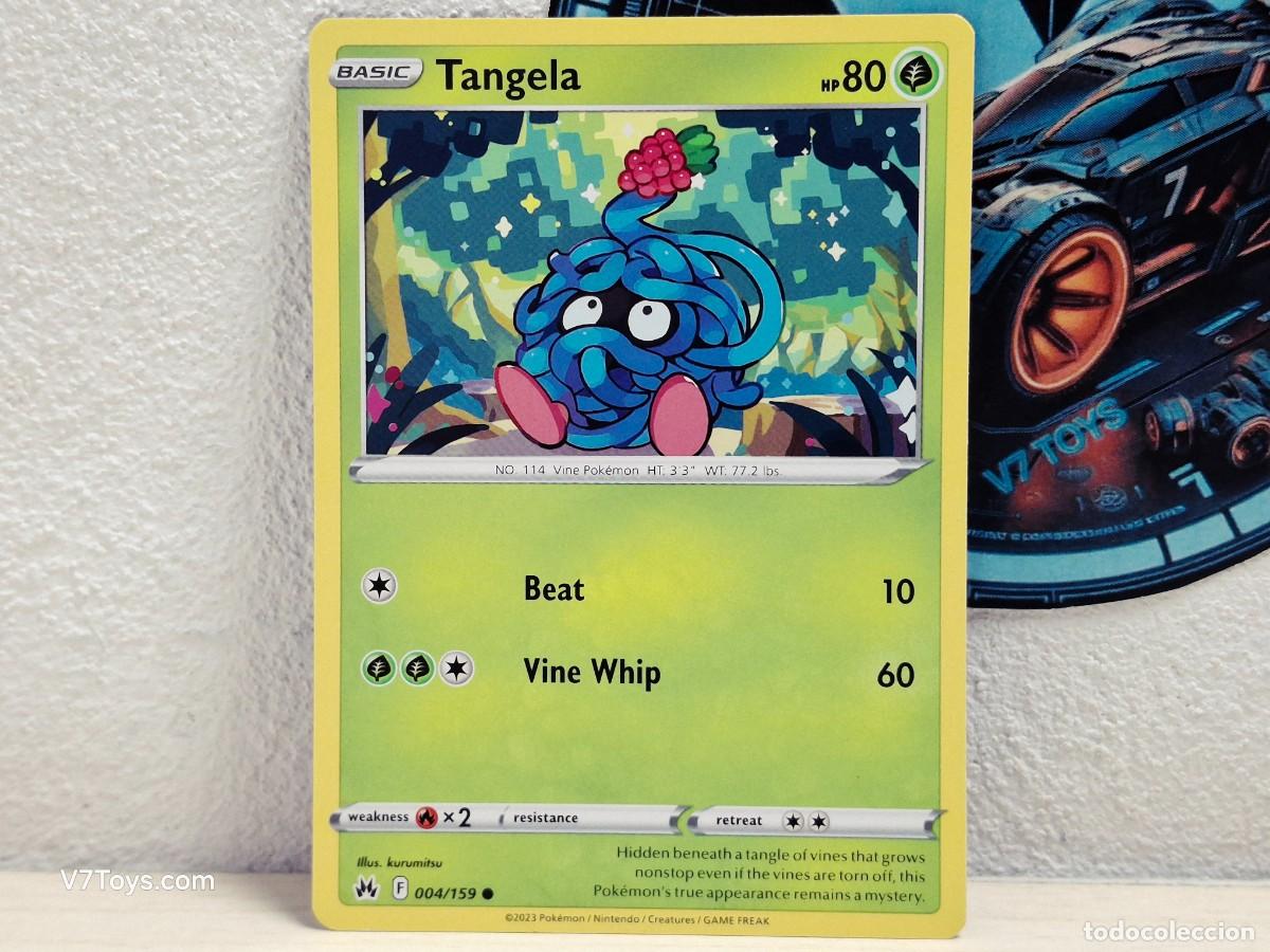 Trading Cards: Carta Tangela 004 Pokemon Crown Zenith EN