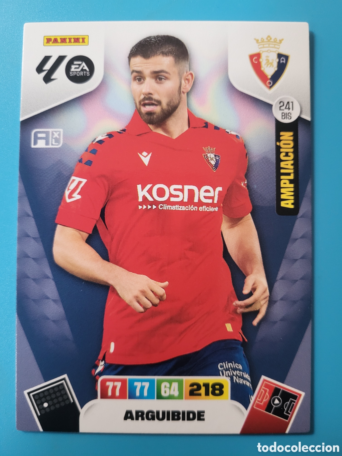 Trading Cards: 241 BIS Arguibide Ampliaci&oacute;n [MO] / Adrenalyn XL 2025