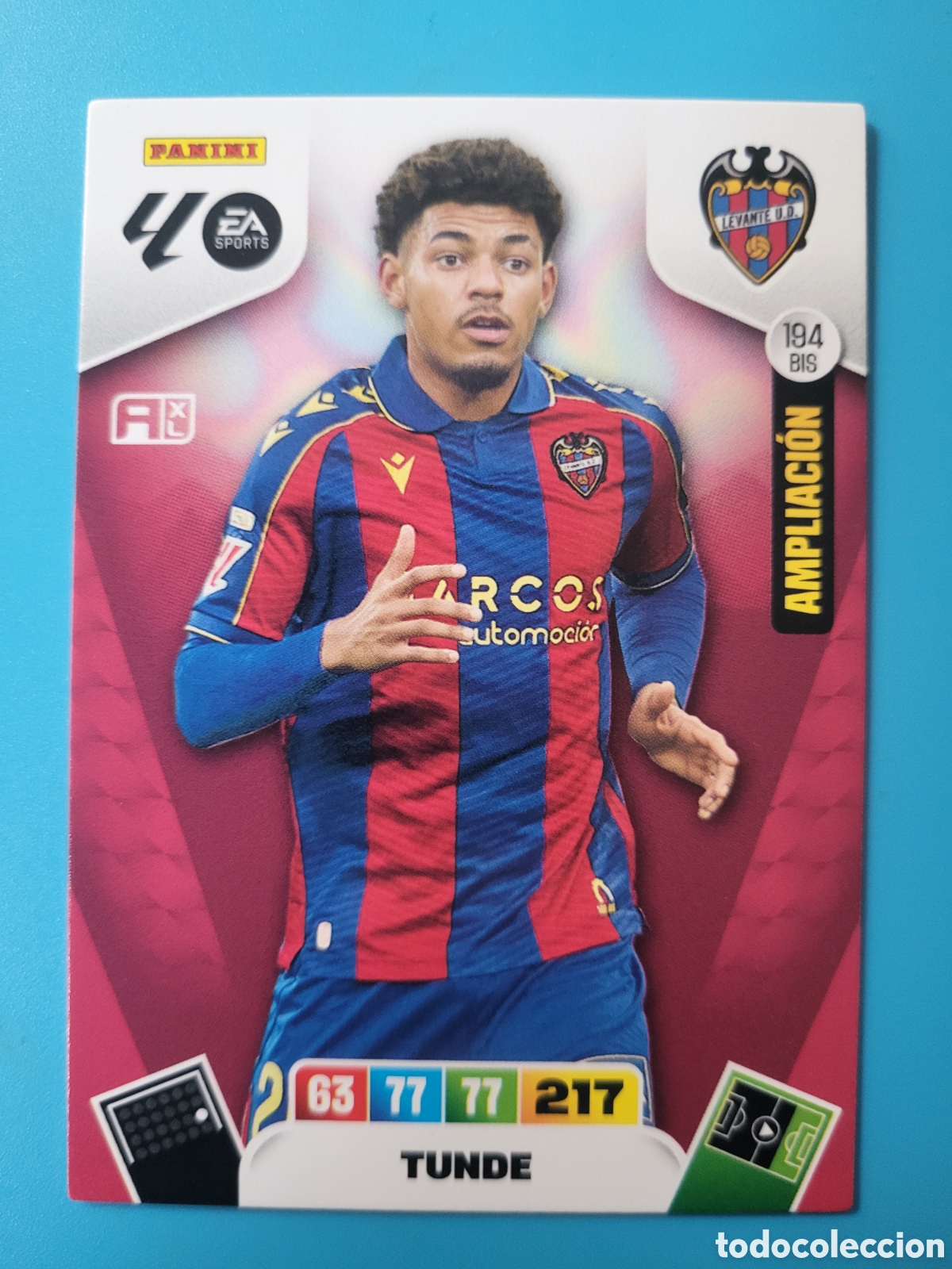 Trading Cards: 194 BIS Tunde Ampliaci&oacute;n [MO] / Adrenalyn XL 2025