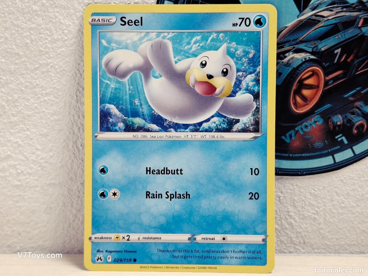 Trading Cards: Carta Seel 029 Pokemon Crown Zenith EN