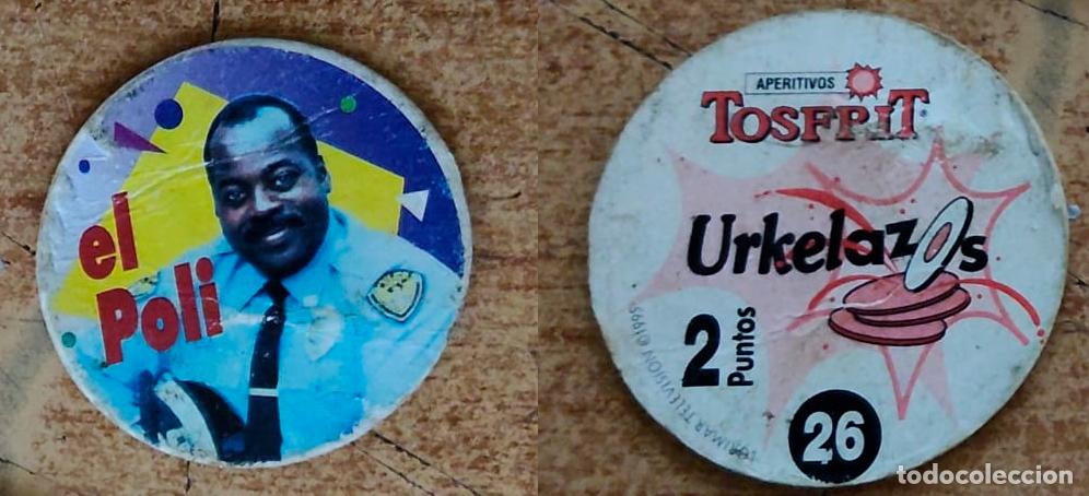 Trading Cards: tazo Urkeltazo - urkel - cosas de casa - ver foto
