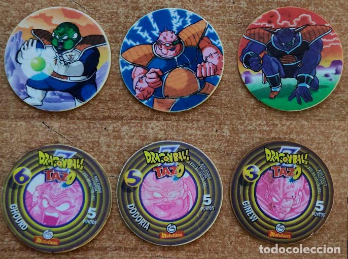 Trading Cards: MATUTANO - DRAGON BALL Z - TAZO - 5 PUNTOS - GHOURD 6 + 2 tazos mas ver foto