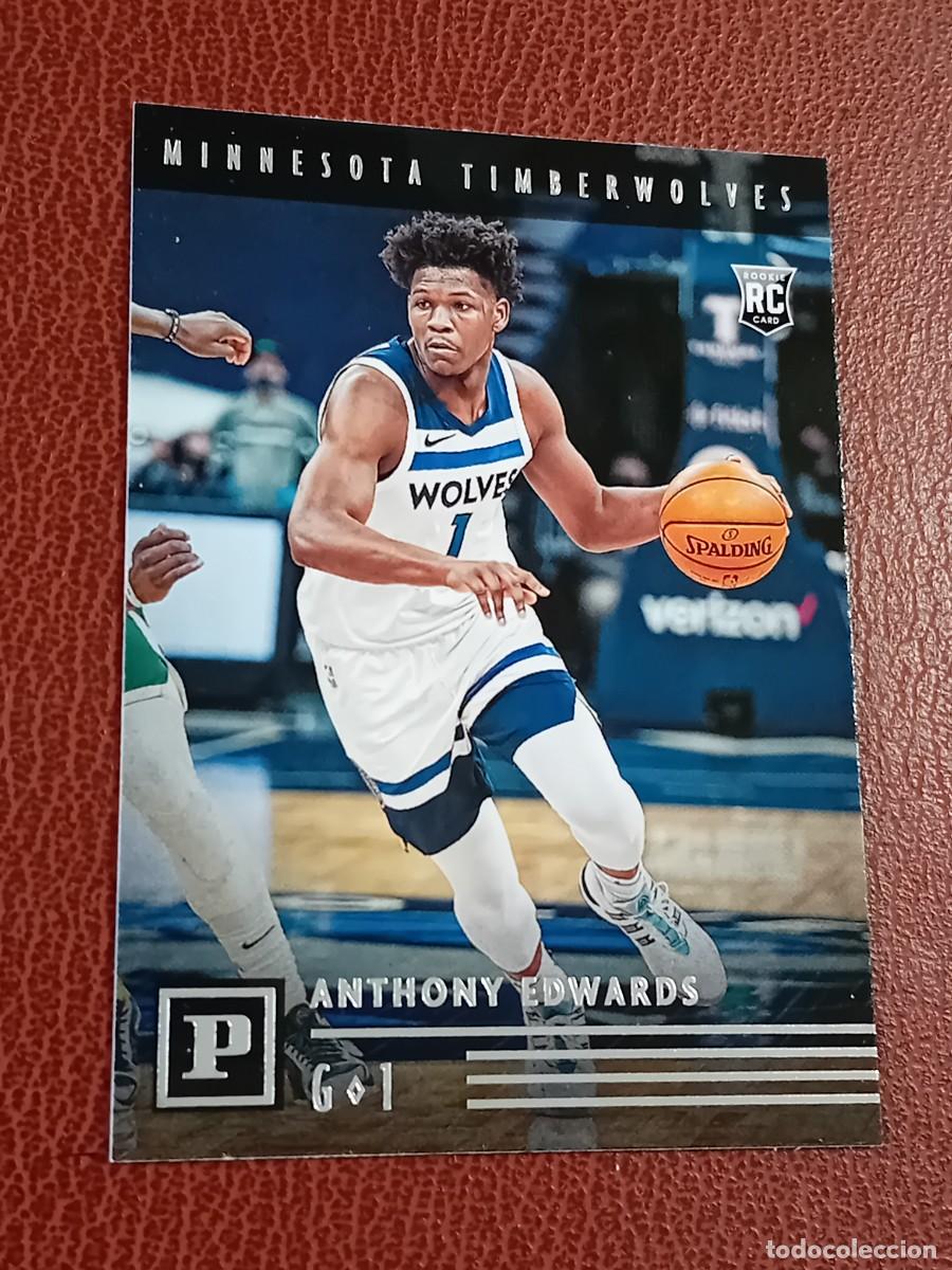 Trading Cards: Rookie Card 101 Anthony Edwards Chronicles Panini 2020-21
