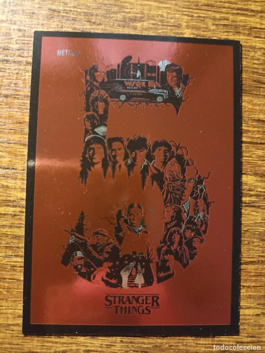 Trading Cards: 5 Trading Cards Stranger Things Netflix