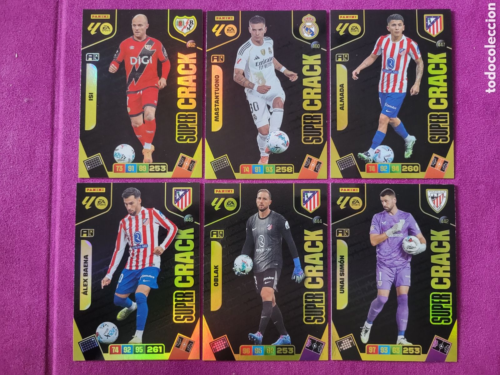 Trading Cards: [LOTE] 6x Super Crack / Adrenalyn XL 2025