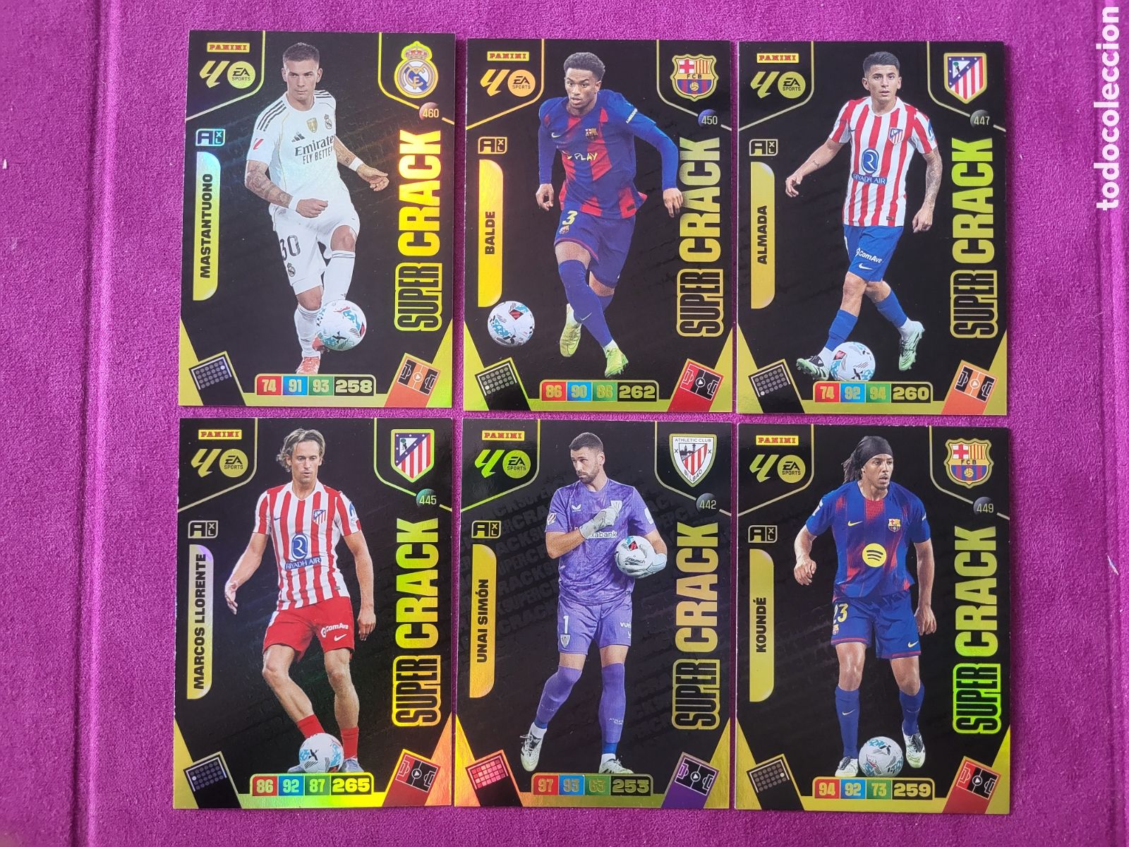 Trading Cards: [LOTE] 6x Super Crack / Adrenalyn XL 2025