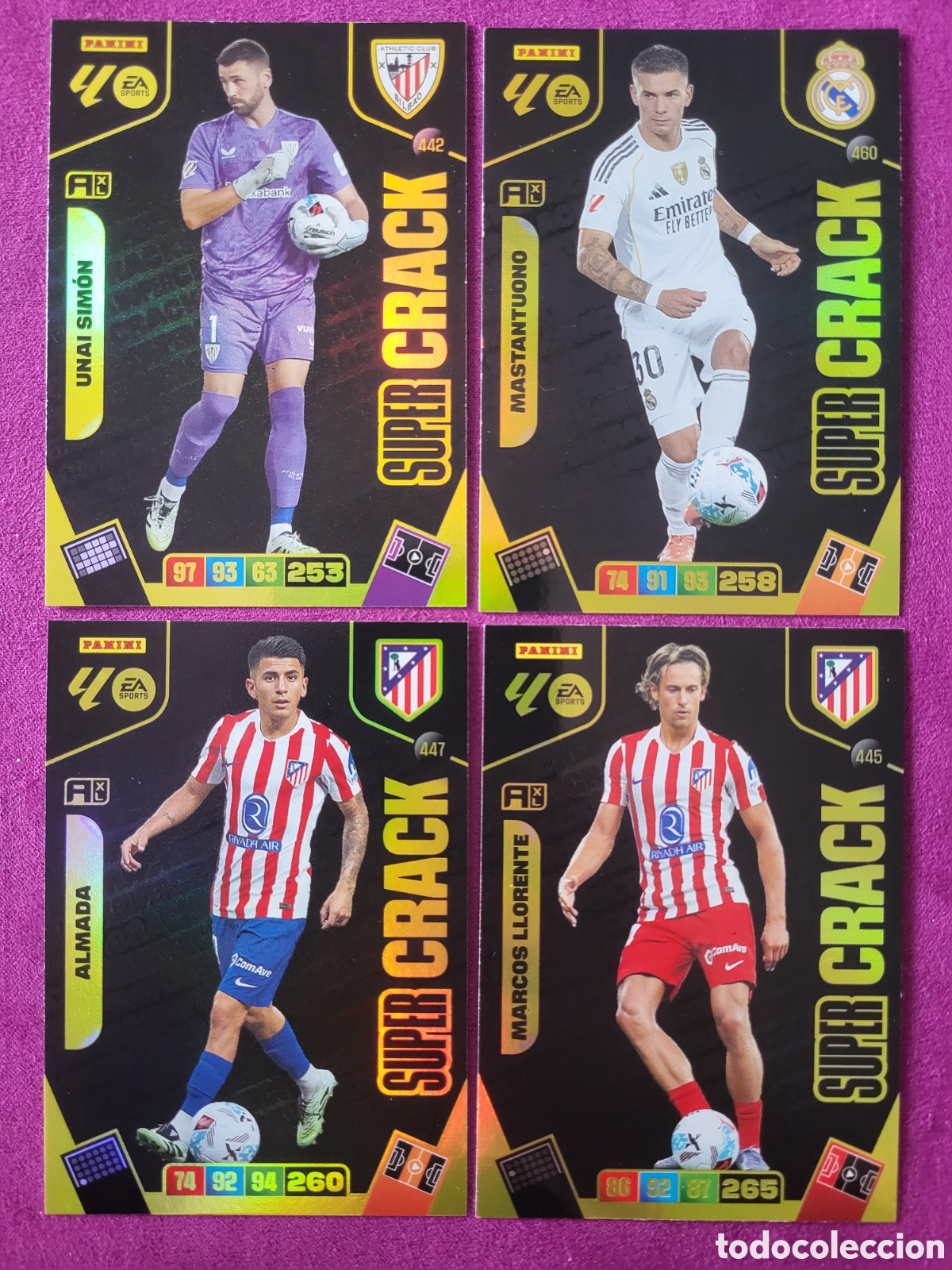 Trading Cards: [LOTE] 4x Super Crack / Adrenalyn XL 2025