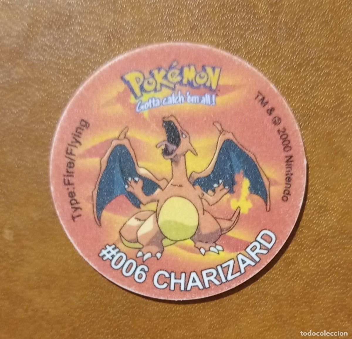 Trading Cards: Tazo Pok&eacute;mon Charizard #006 Fire/Flying