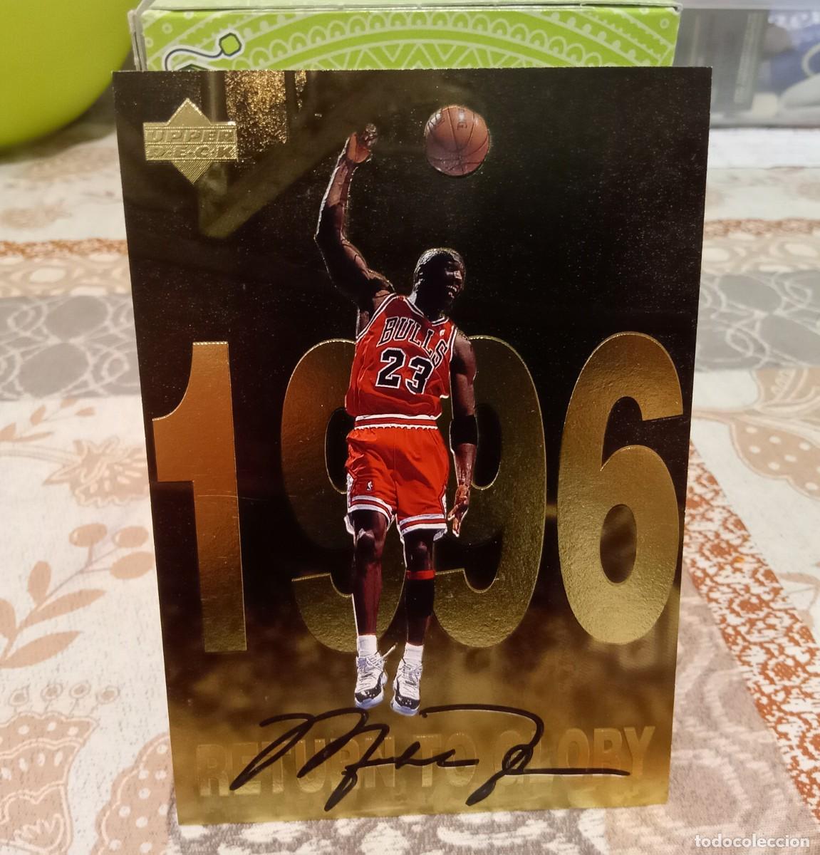 Trading Cards: CROMO TARJETA TRADING CARD JUMBO MICHAEL JORDAN #11 RETURN TO GLORY 1996 UPPER DECK 1998