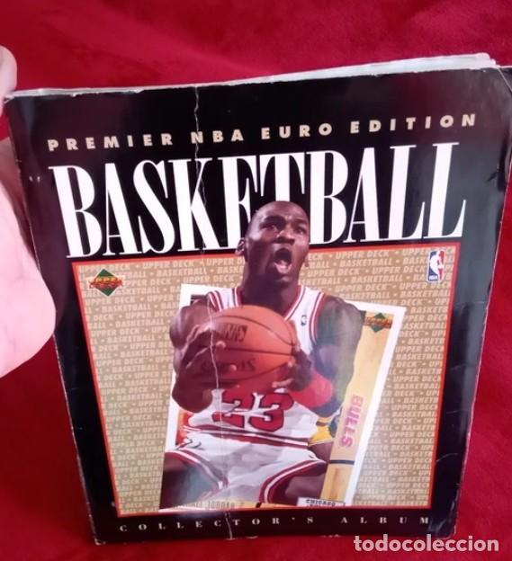 Trading Cards: ALBUM ARCHIVADOR CROMOS TRADING CARDS NBA UPPER DECK MICHAEL JORDAN 91 92 1991 1992 ESPA&Ntilde;A VACIO