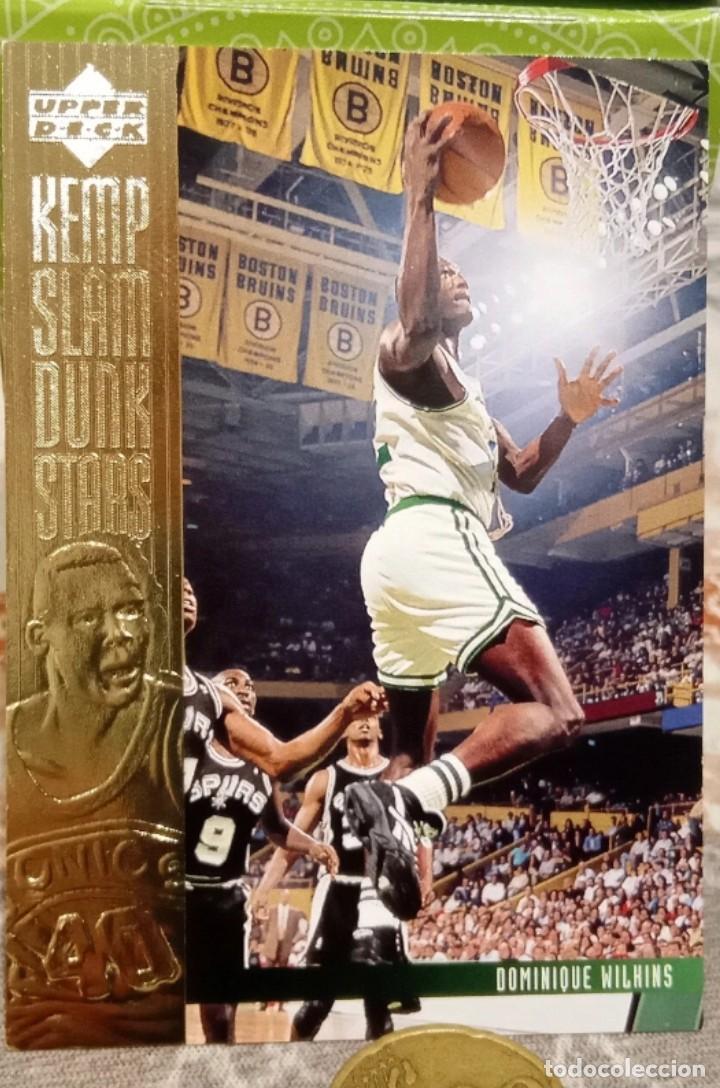Trading Cards: CROMO TARJETA TRADING CARD NBA UPPER DECK DOMINIQUE WILKINS #S19 BOSTON CELTICS KEMP STARS 1995
