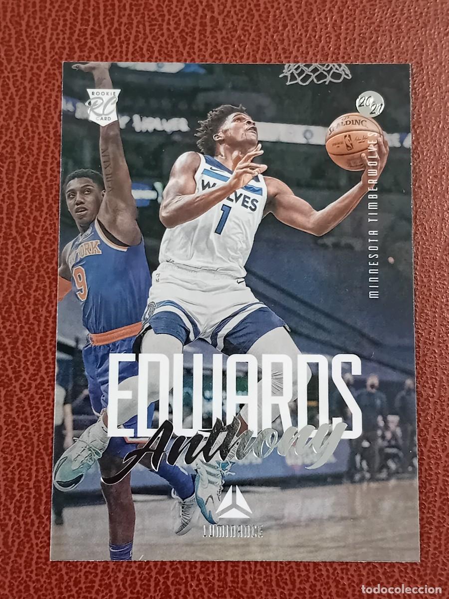 Trading Cards: Rookie Card 143 Anthony Edwards Chronicles Luminance 2020-21