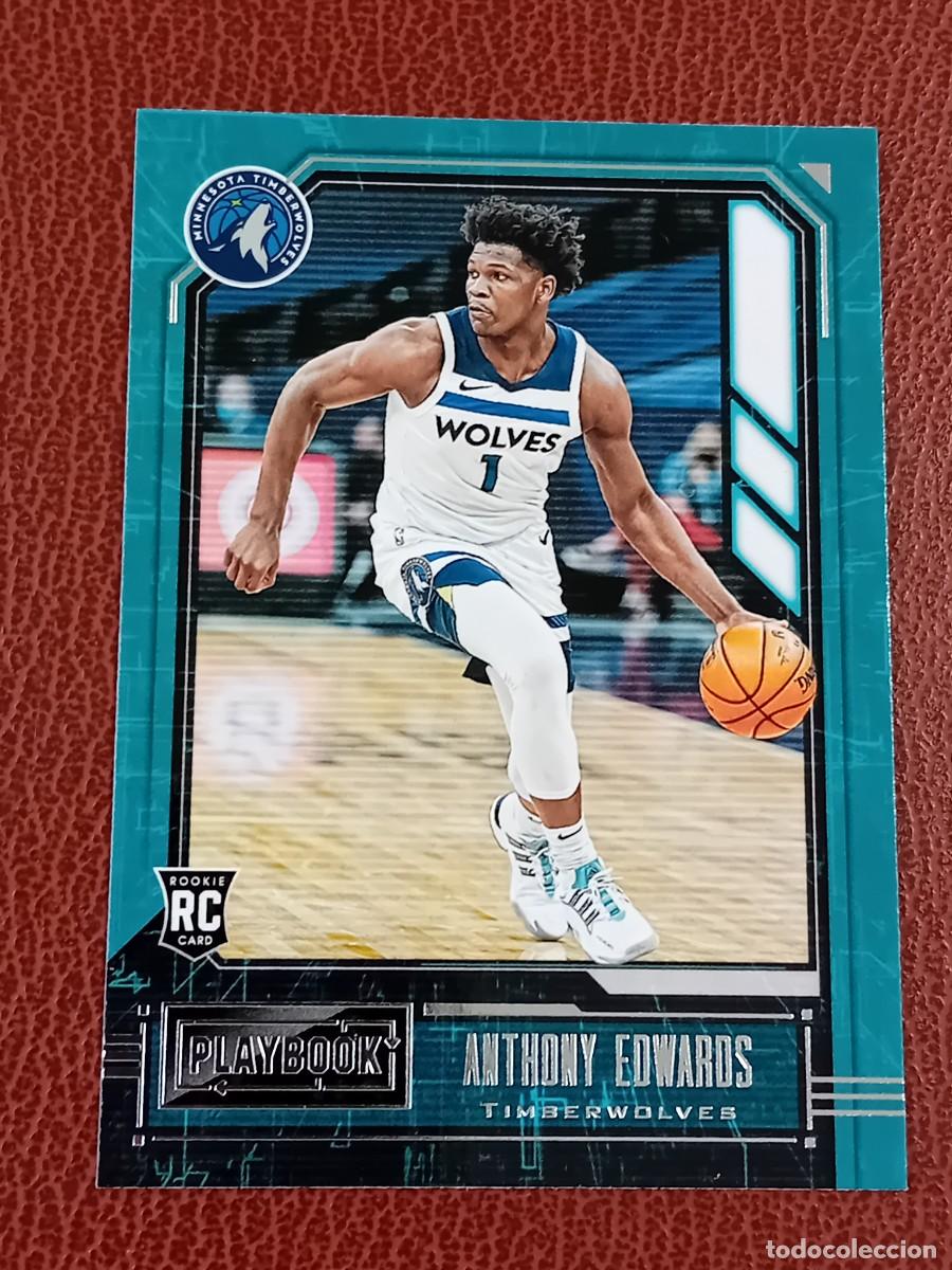 Trading Cards: Rookie Card 167 Anthony Edwards Chronicles Playbook 2020-21