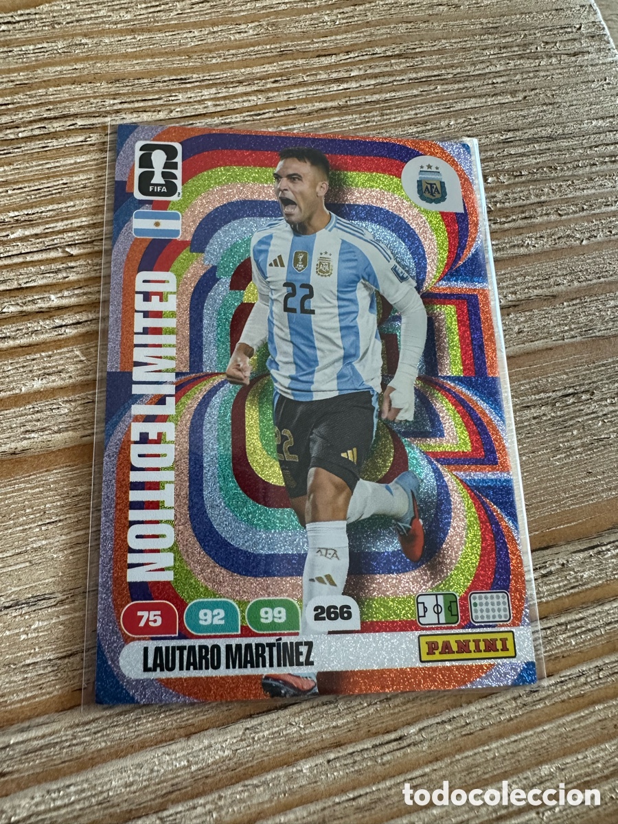Trading Cards: LAUTARO MARTINEZ ARGENTINA LIMITED EDITION ADRENALYN.XL MUNDIAL 2026 WORLD CUP USA MEX CAN