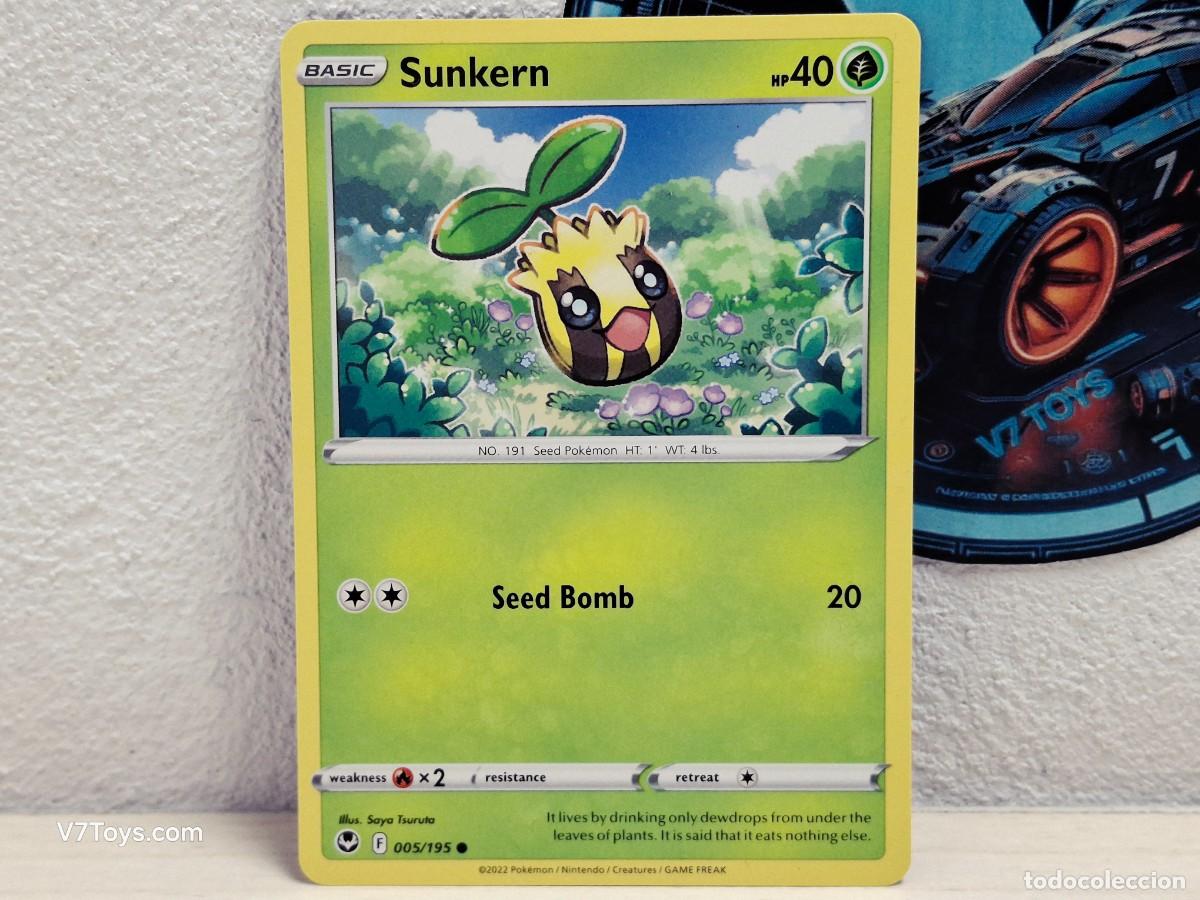 Trading Cards: Carta Sunkern 005 Pokemon Silver Tempest EN
