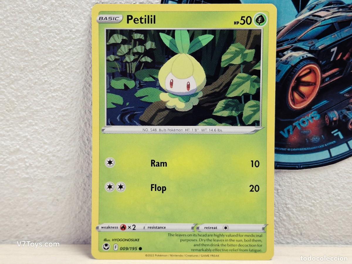 Trading Cards: Carta Petilil 009 Pokemon Silver Tempest EN