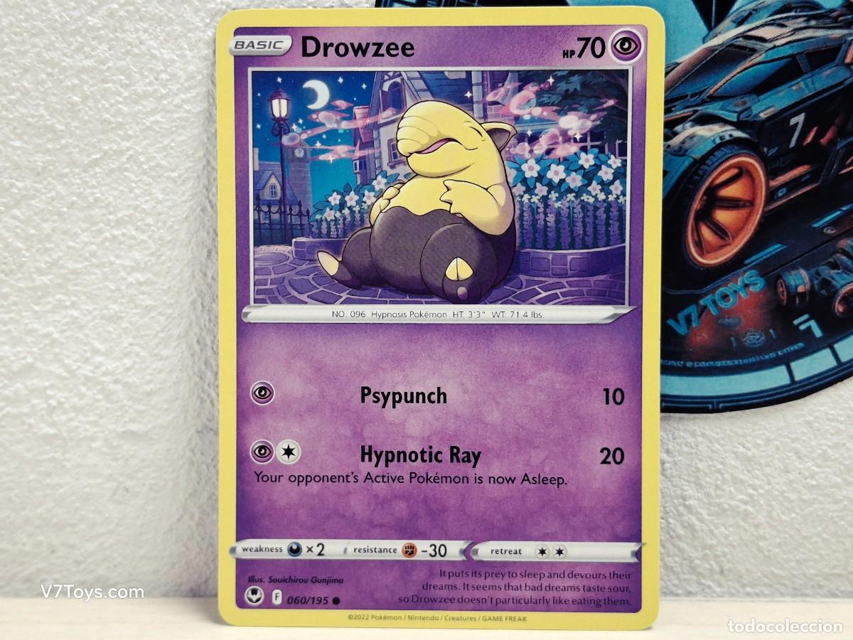 Trading Cards: Carta Drowzee 060 Pokemon Silver Tempest EN