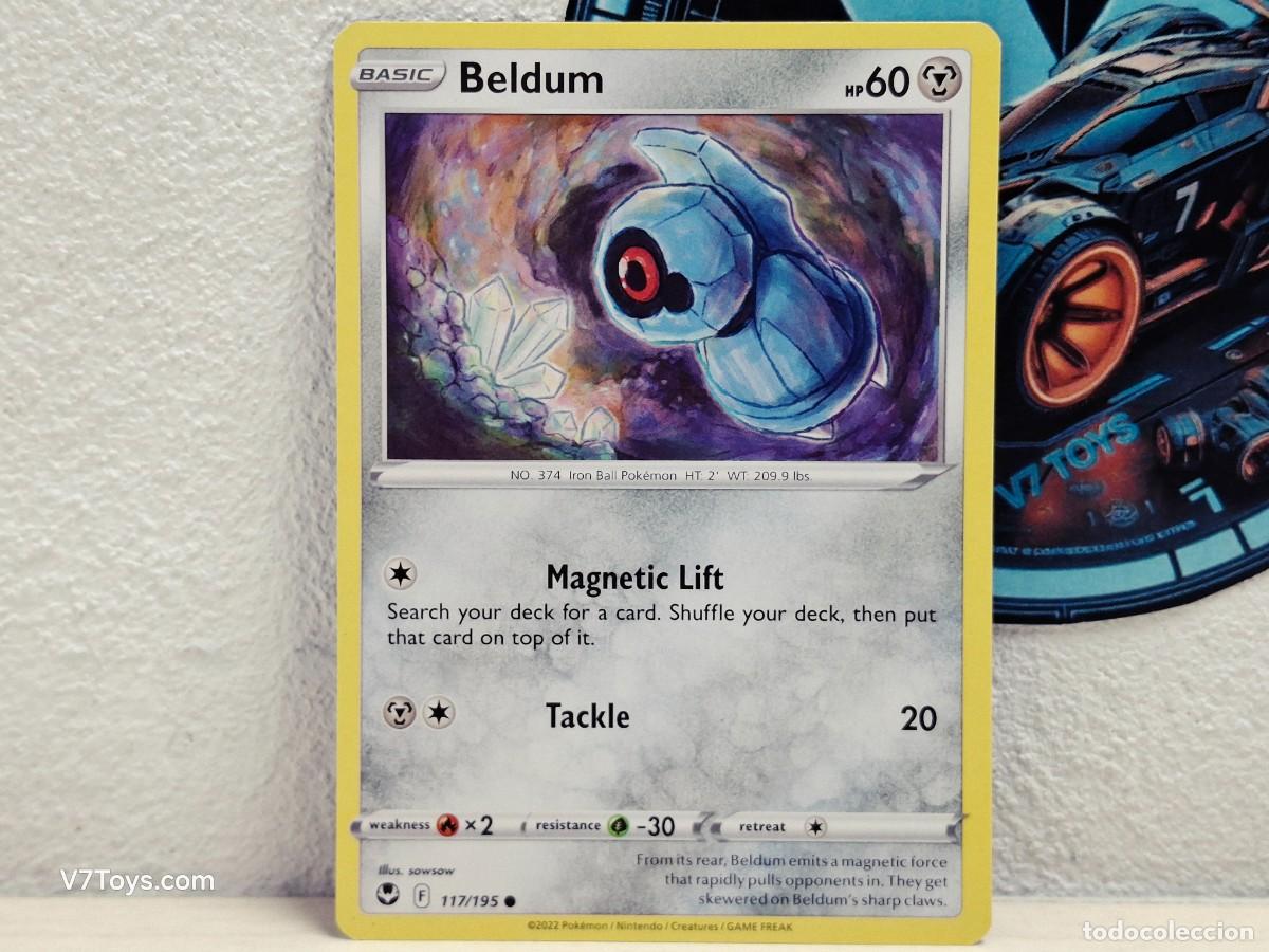 Trading Cards: Carta Beldum 117 Pokemon Silver Tempest EN