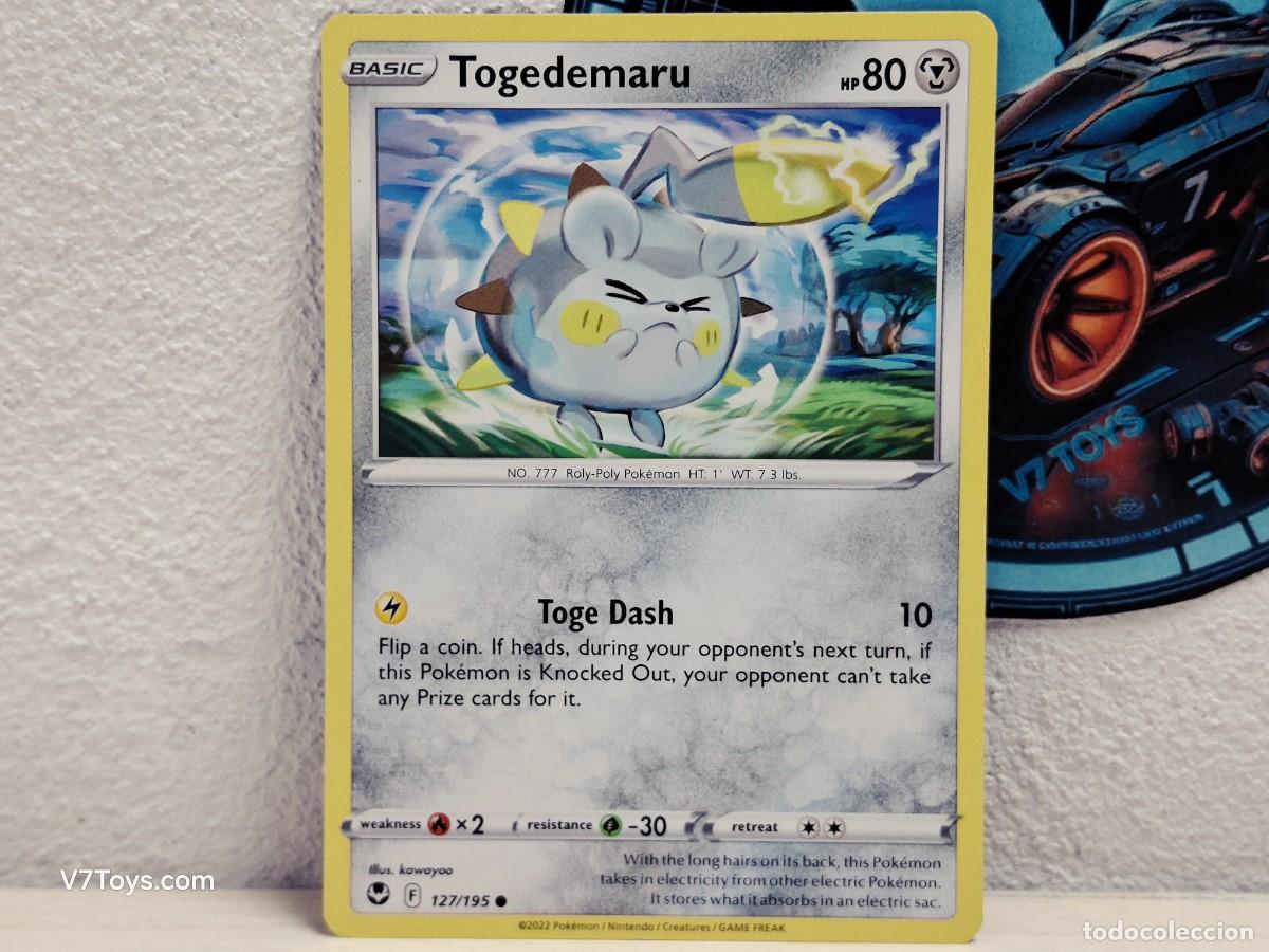 Trading Cards: Carta Togedemaru 127 Pokemon Silver Tempest EN