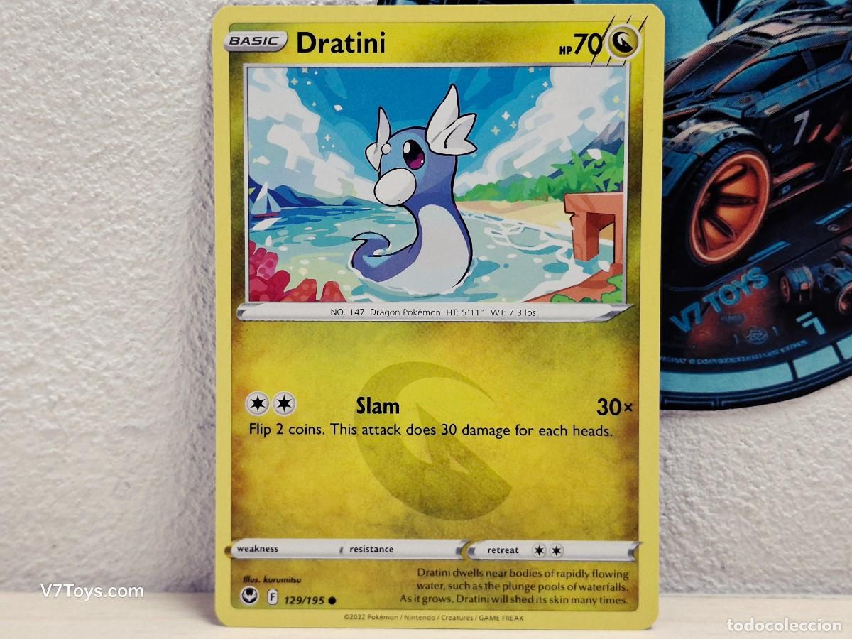 Trading Cards: Carta Dratini 129 Pokemon Silver Tempest EN