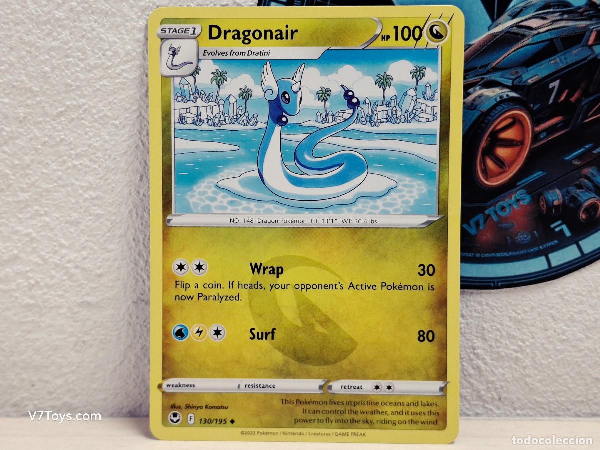 Trading Cards: Carta Dragonair 130 Pokemon Silver Tempest EN