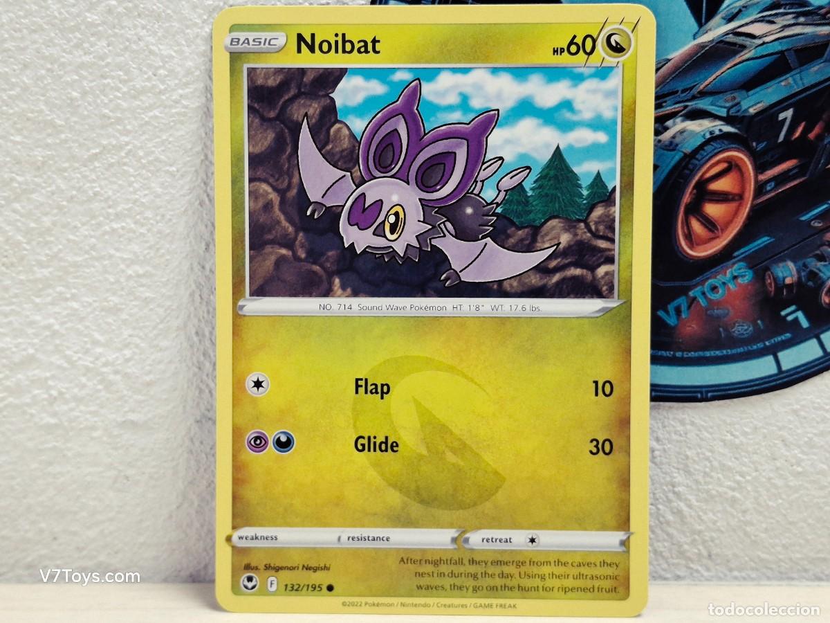 Trading Cards: Carta Noibat 132 Pokemon Silver Tempest EN