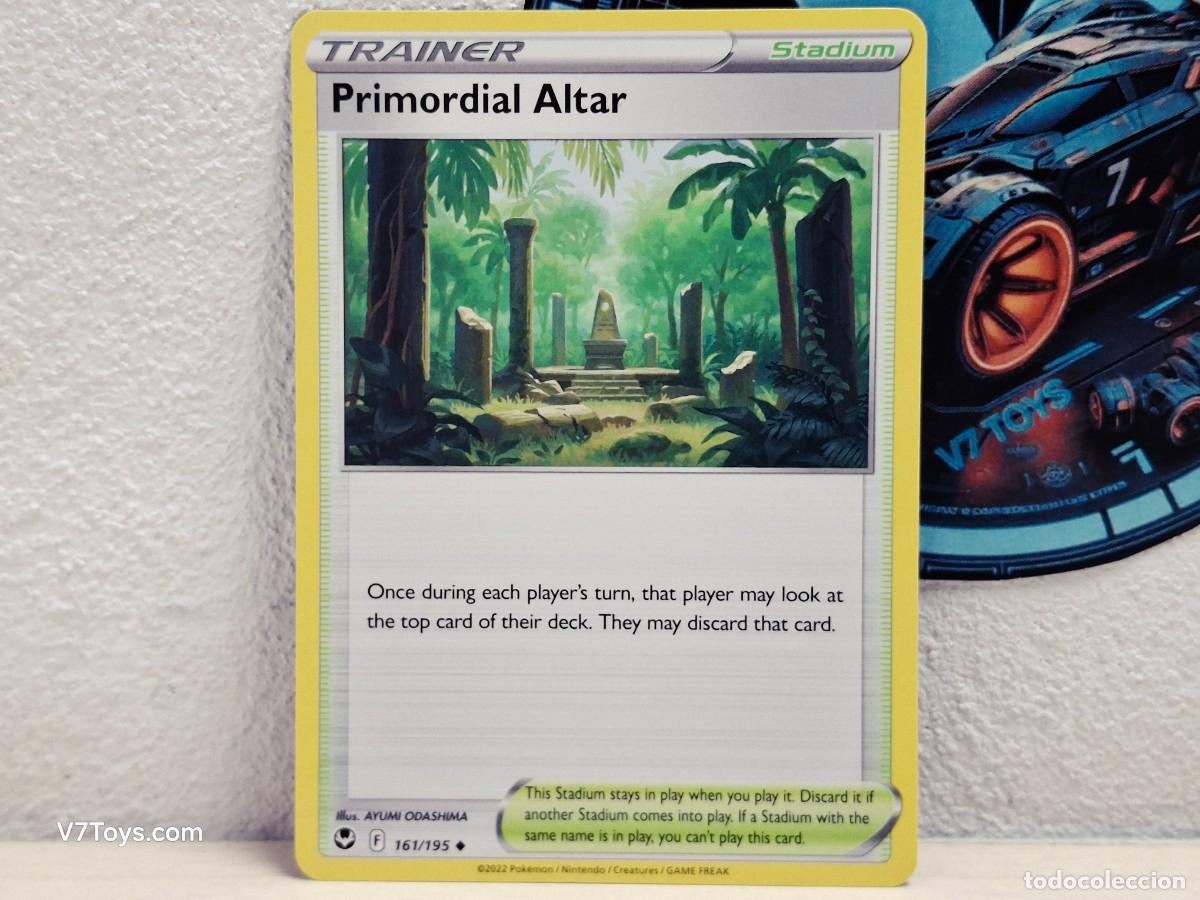 Trading Cards: Carta Primordial Altar 161 Pokemon Silver Tempest EN
