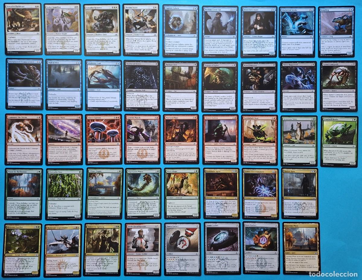 Trading Cards: Lote 43 Cards MAGIC The Gathering / GRN - Guilds of Ravnica 2021 ver listado