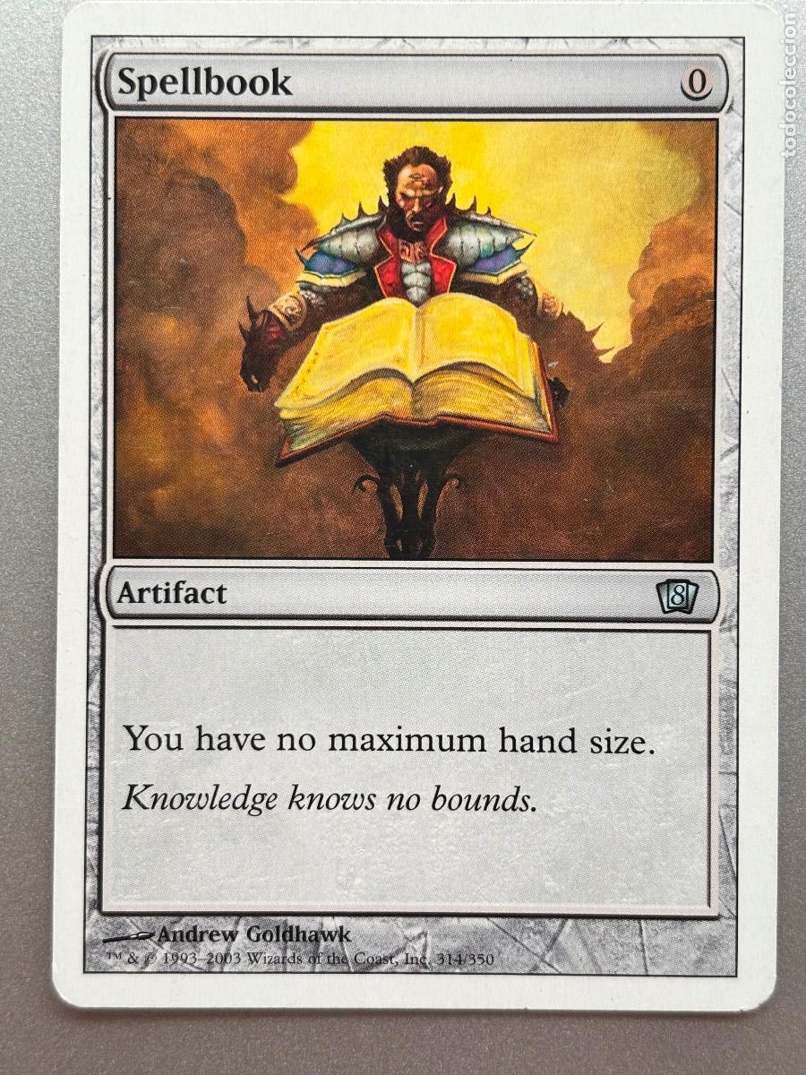 Trading Cards: MAGIC THE GATHERING - SPELLBOOK ( EIGHTH EDITION )
