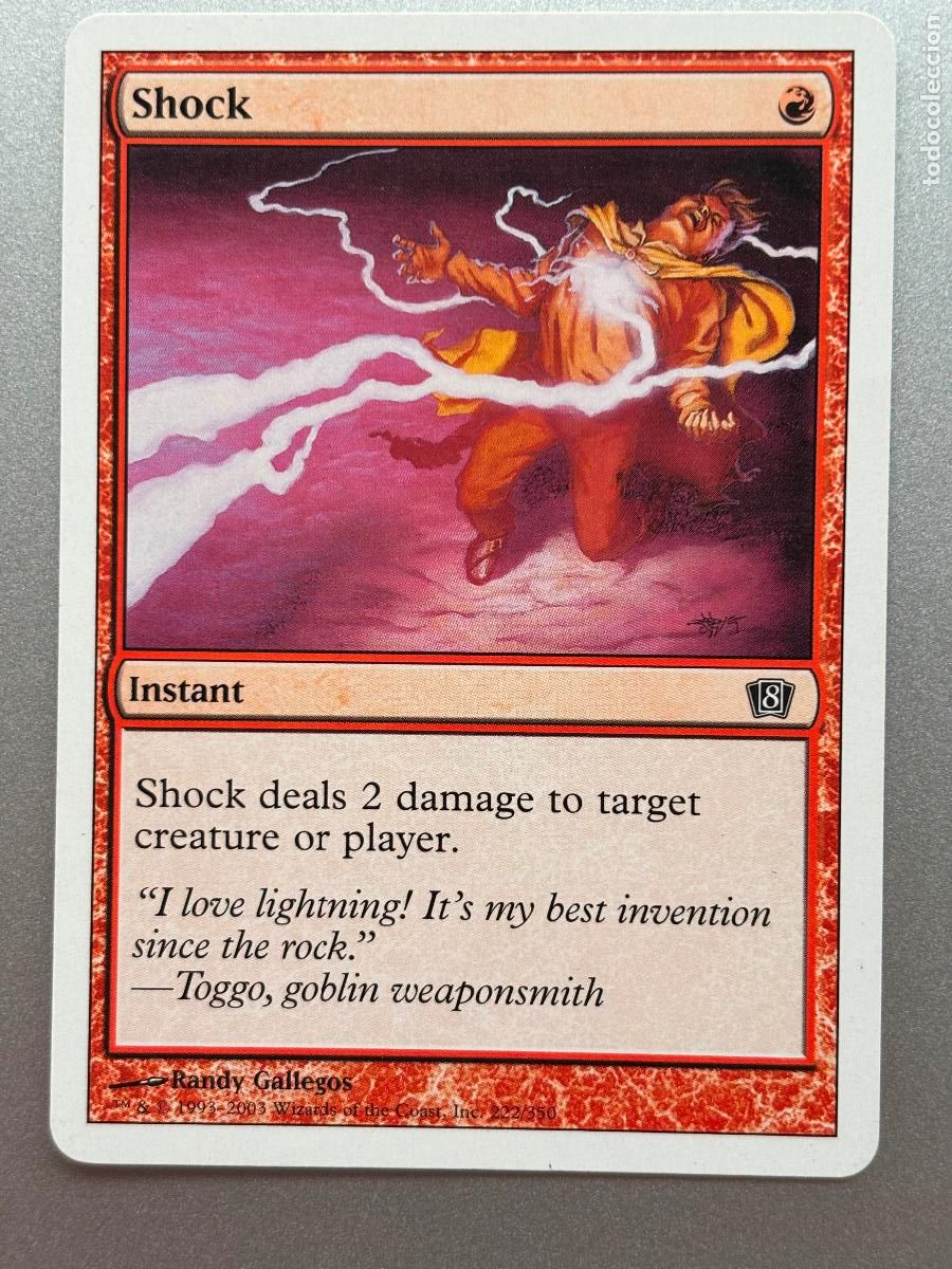 Trading cards: MAGIC THE GATHERING - SHOCK ( EIGHTH EDITION ) - Foto 1