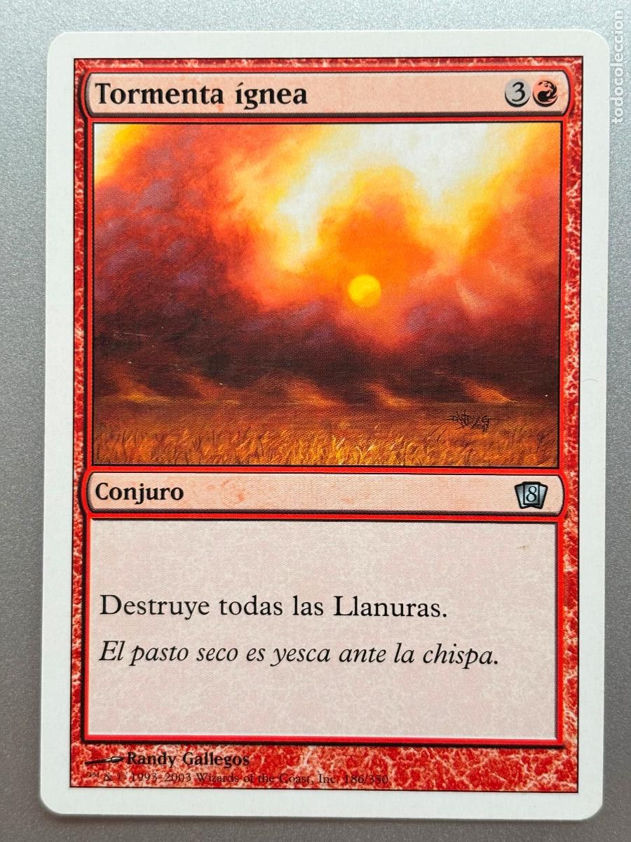 Trading Cards: MAGIC THE GATHERING - TORMENTA &Iacute;GNEA ( OCTAVA EDICI&Oacute;N )