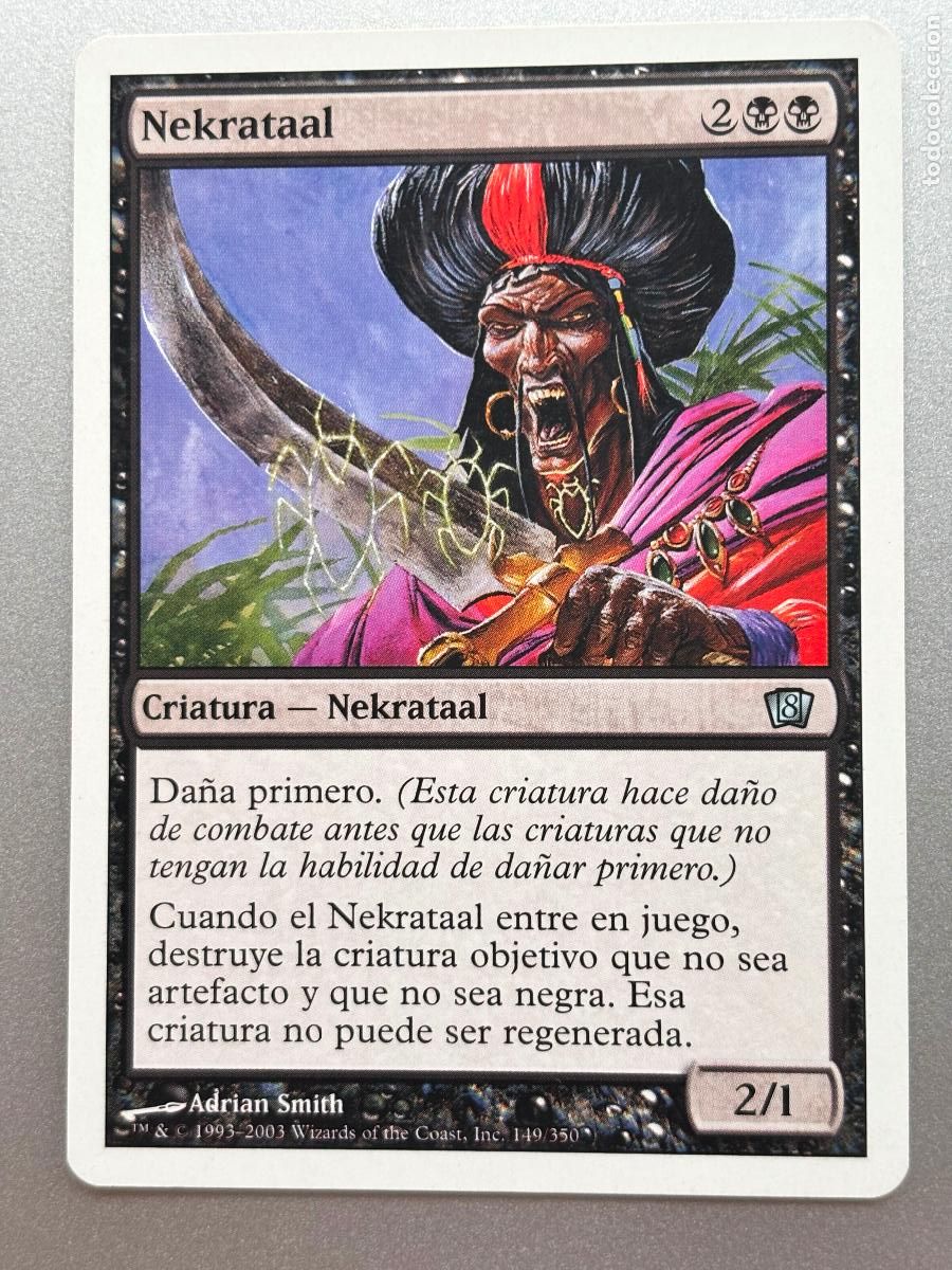 Trading Cards: MAGIC THE GATHERING - NEKRATAAL ( OCTAVA EDICI&Oacute;N )