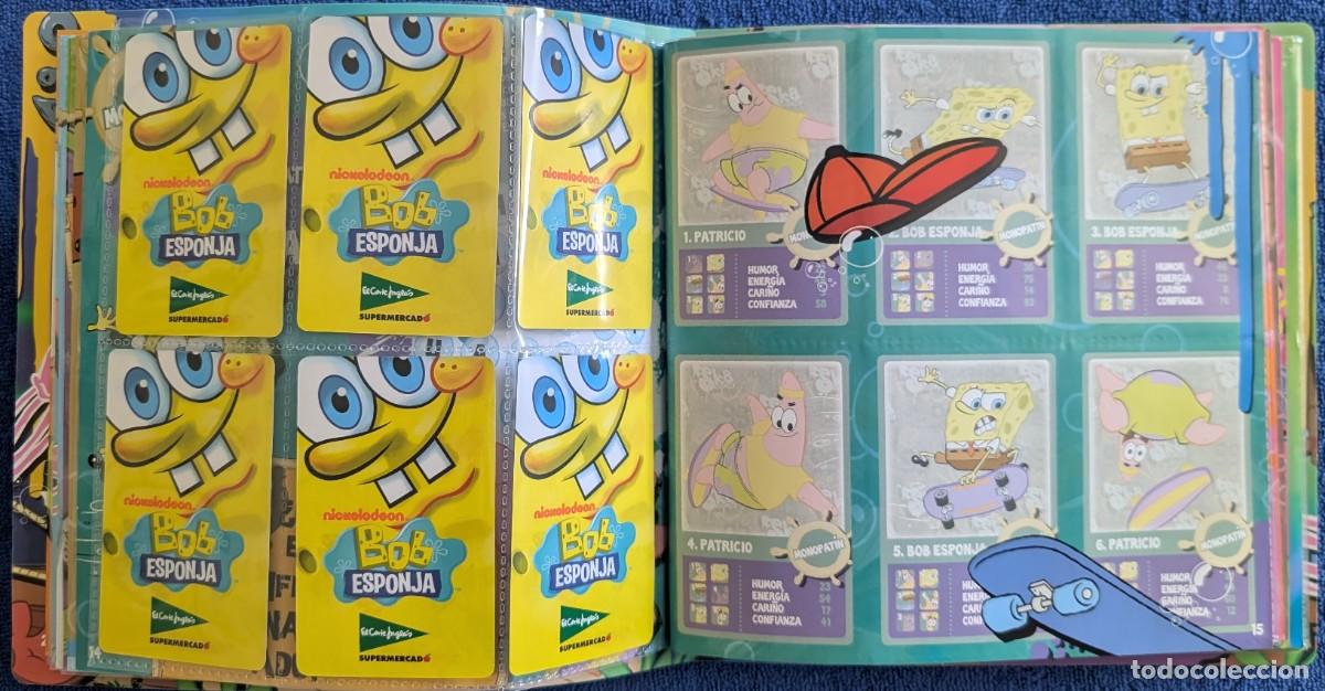 Trading cards: Bob Esponja - El Corte Ingles (2010) &iexcl;Completo e impecable! - Foto 4