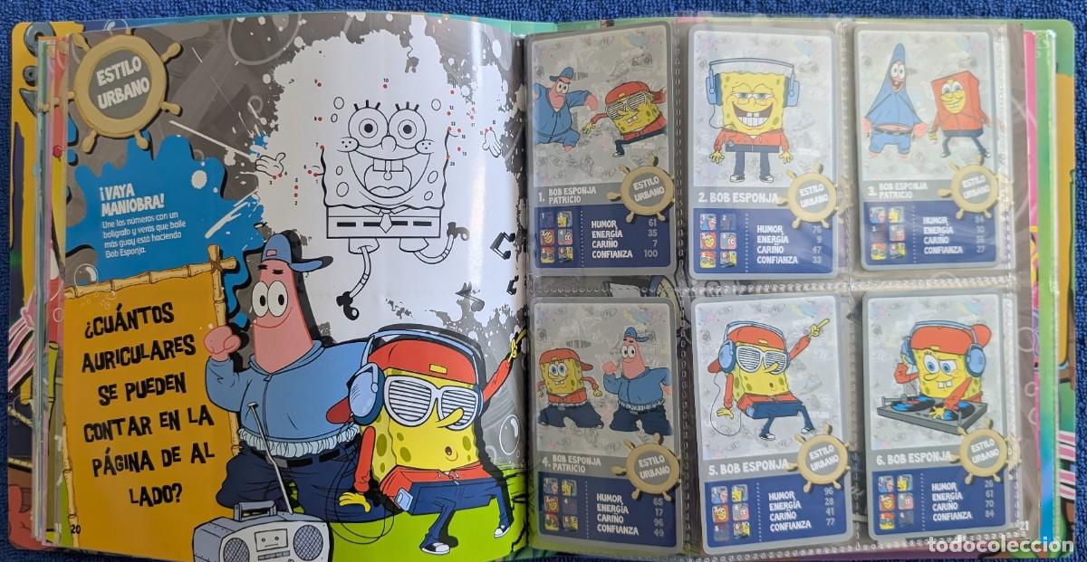 Trading cards: Bob Esponja - El Corte Ingles (2010) &iexcl;Completo e impecable! - Foto 5
