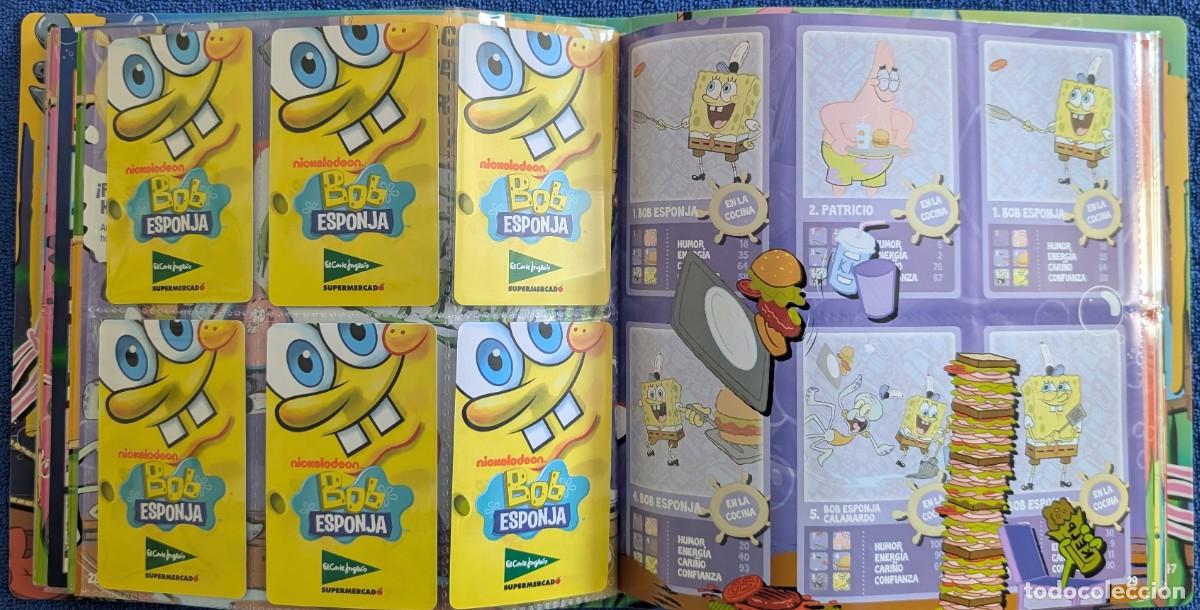 Trading cards: Bob Esponja - El Corte Ingles (2010) &iexcl;Completo e impecable! - Foto 6