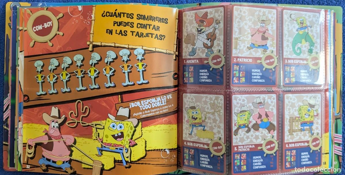Trading cards: Bob Esponja - El Corte Ingles (2010) &iexcl;Completo e impecable! - Foto 7