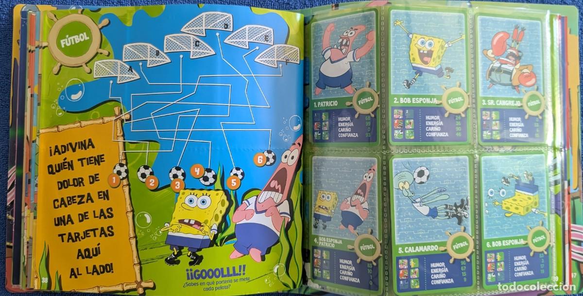 Trading cards: Bob Esponja - El Corte Ingles (2010) &iexcl;Completo e impecable! - Foto 9