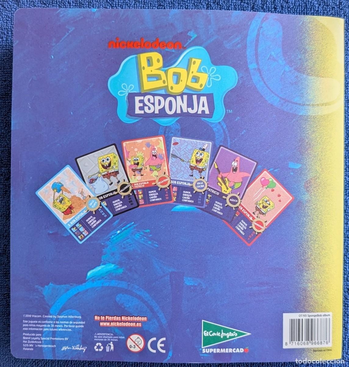 Trading cards: Bob Esponja - El Corte Ingles (2010) &iexcl;Completo e impecable! - Foto 10