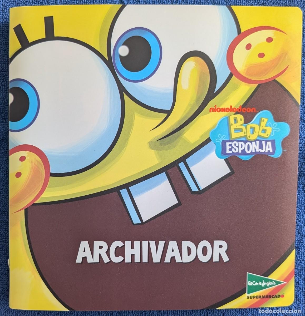 Trading Cards: Bob Esponja - El Corte Ingles (2010) &iexcl;Completo e impecable!