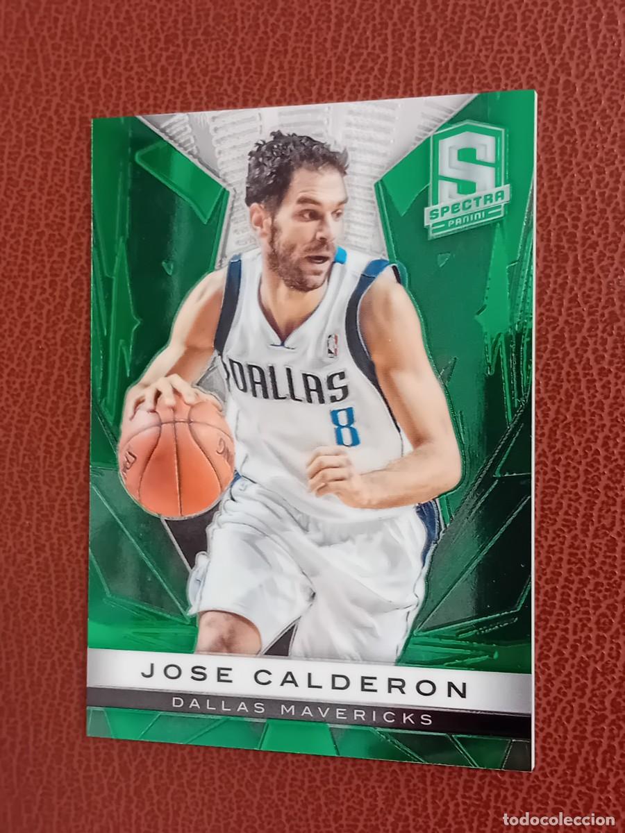 Trading Cards: Card 22 Jose Manuel Calder&oacute;n Dallas Mavericks Spectra 2013-14 numerada a 199