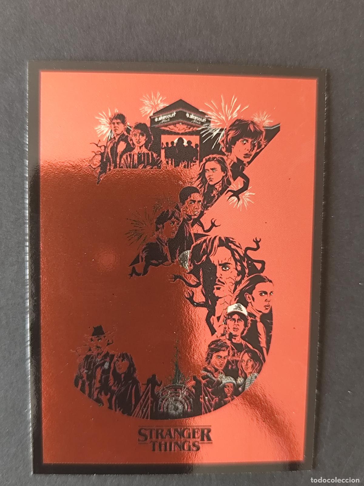 Trading Cards: CARD 55 MEJORES MOMENTOS STRANGER THINGS THIS IS OUR STORY 2026 PANINI