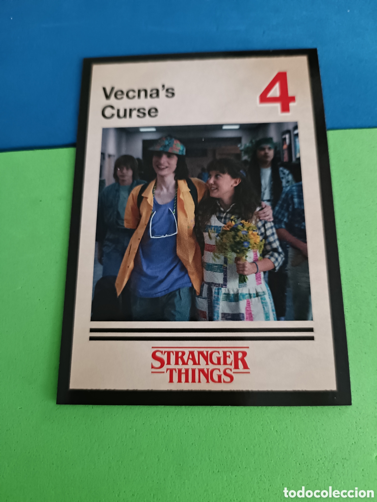 Cartas Colecion&aacute;veis: 76 Panini Stranger Things: This is our story carta Esta es nuestra historia