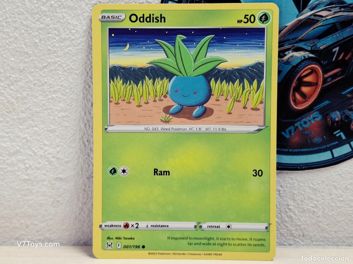 Trading Cards: Carta Oddish 001 Pokemon Lost Origin EN