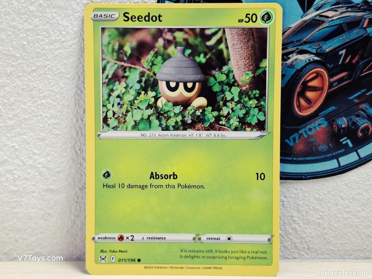 Trading Cards: Carta Seedot 011 Pokemon Lost Origin EN