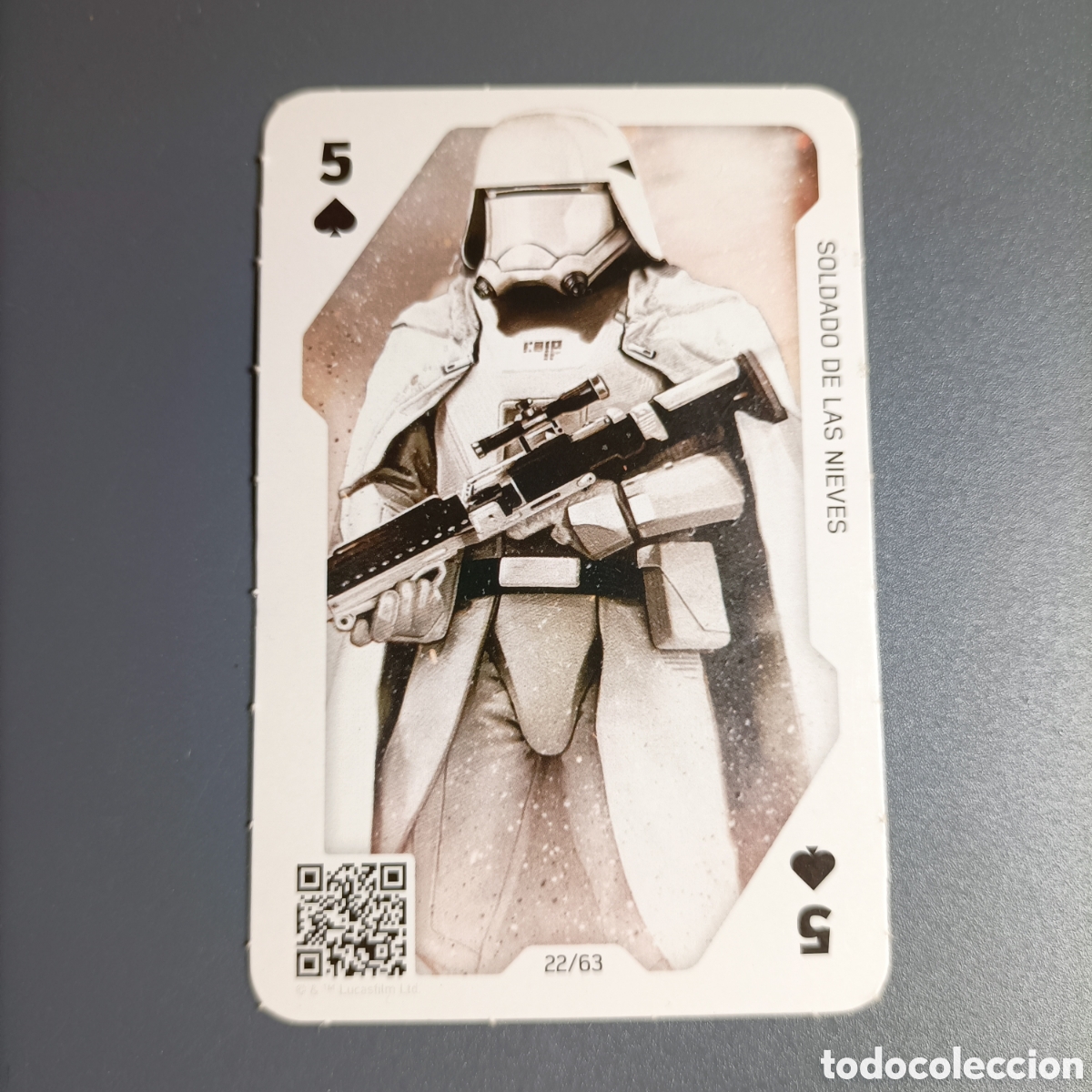 Trading Cards: STAR WARS CARREFOUR 2021 /JUEGO DE CARTAS / CROMO TRADING CARD №22/63