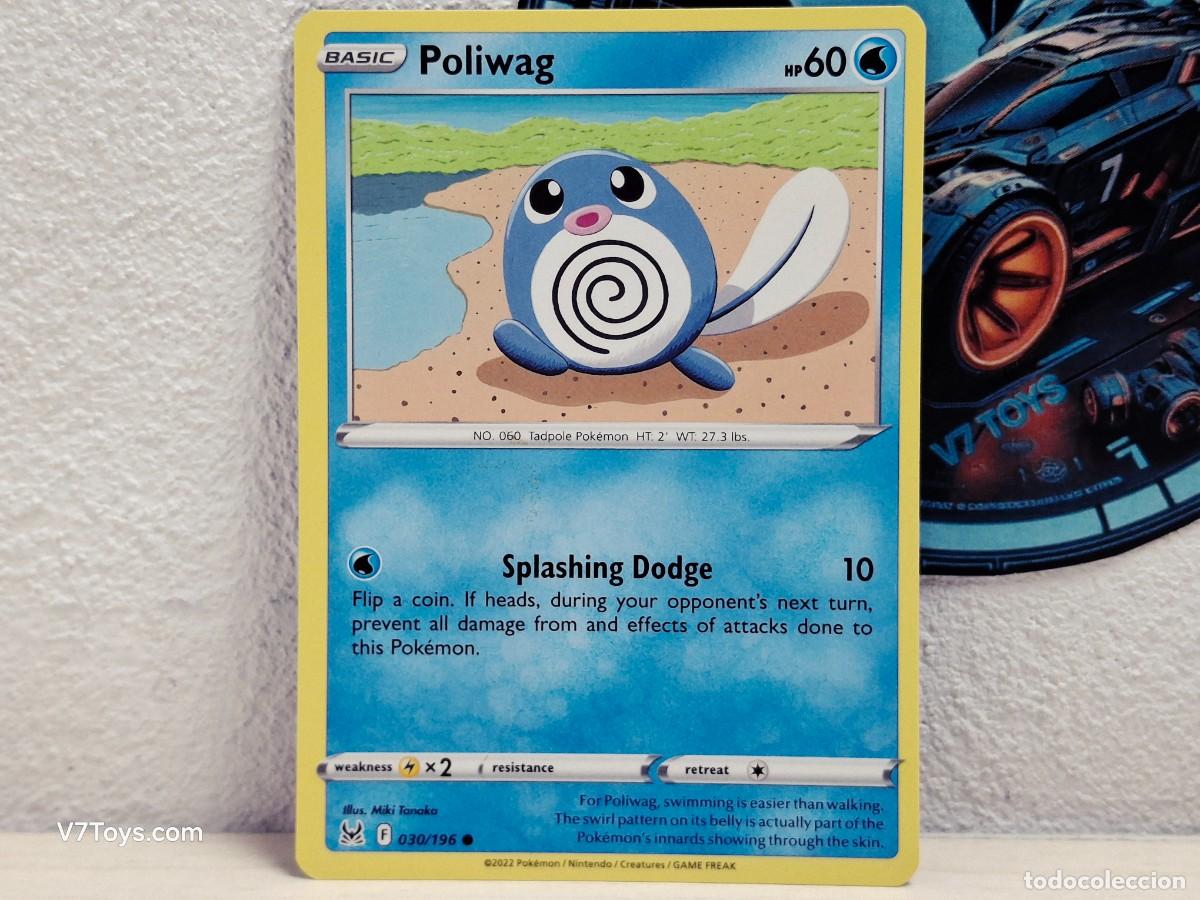 Trading Cards: Carta Poliwag 030 Pokemon Lost Origin EN